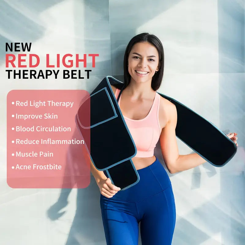 Red Light Therapy Belt for Pain Relief and Body Sculpting