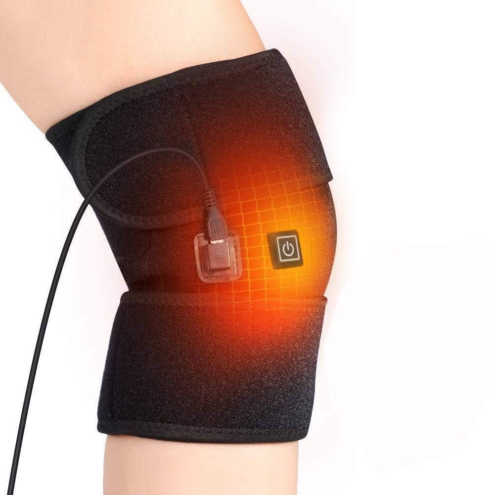 Electric Knee Pad USB Heating Pad for Arthritis Knee Pain Relief Heated Therapy Recovery Health Care