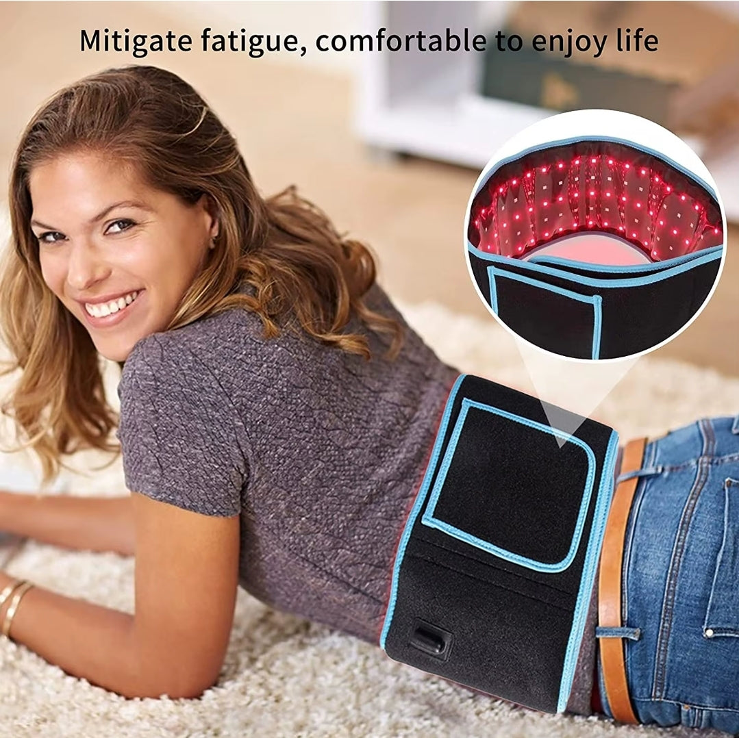 Red Light Therapy Belt for Pain Relief and Body Sculpting