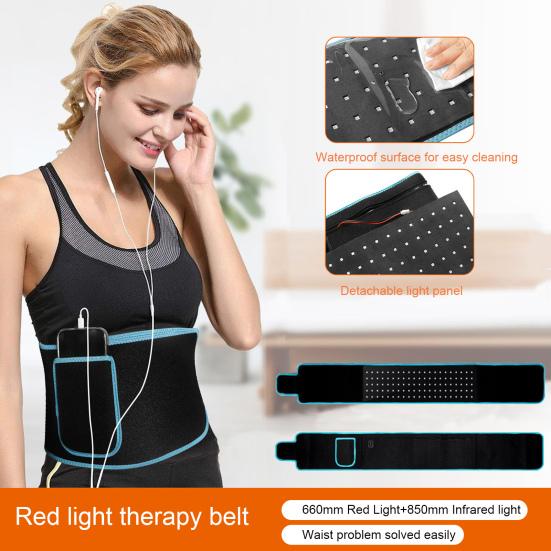 Red Light Therapy Belt for Pain Relief and Body Sculpting