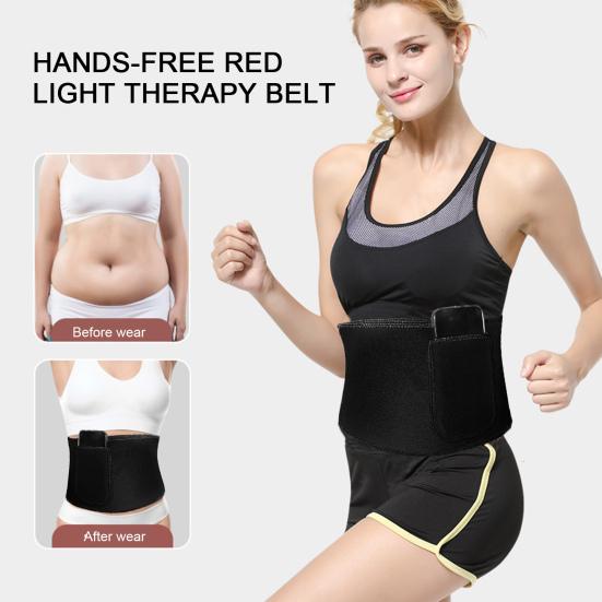 Red Light Therapy Belt for Pain Relief and Body Sculpting